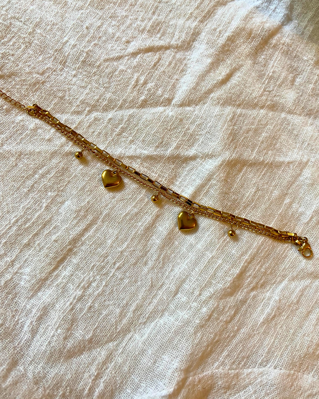 Luna Love Bracelet 18K Gold Plated