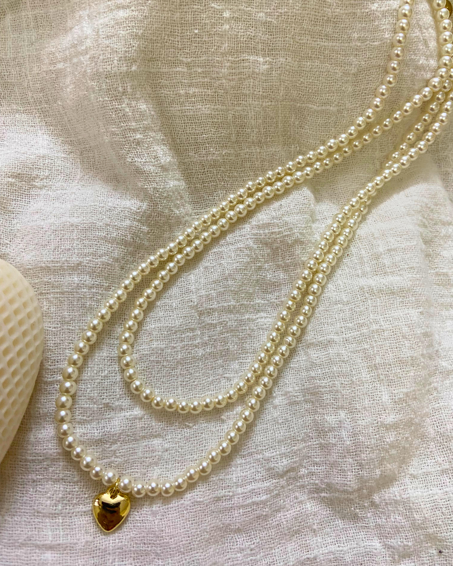 Moonlit Pearl Necklace