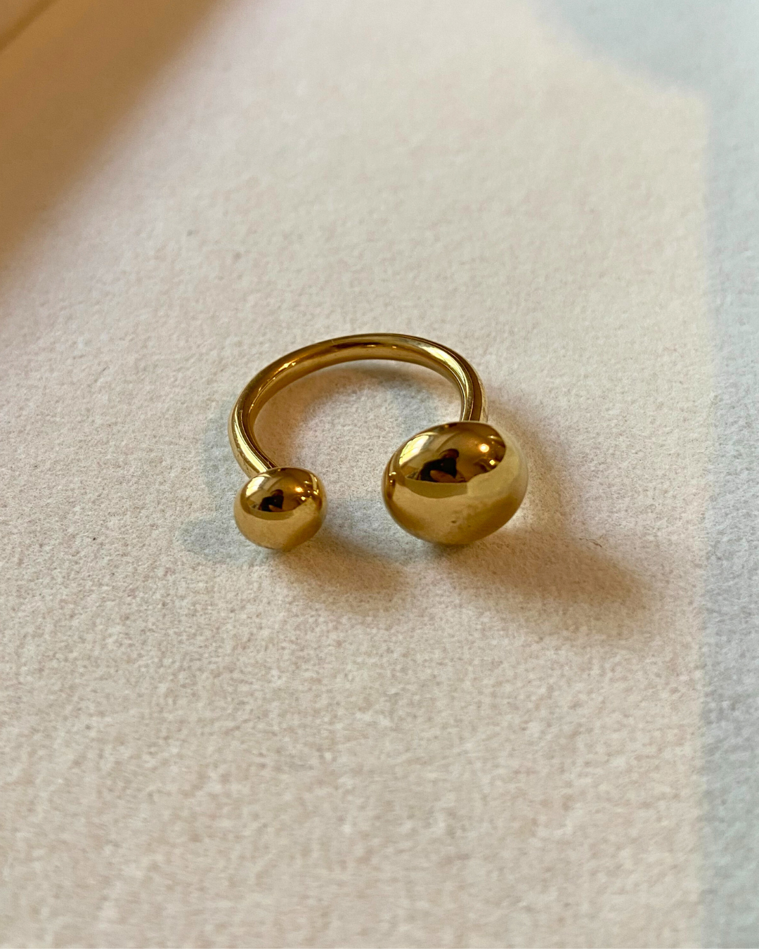 Golden Halo Ring- Adjustable