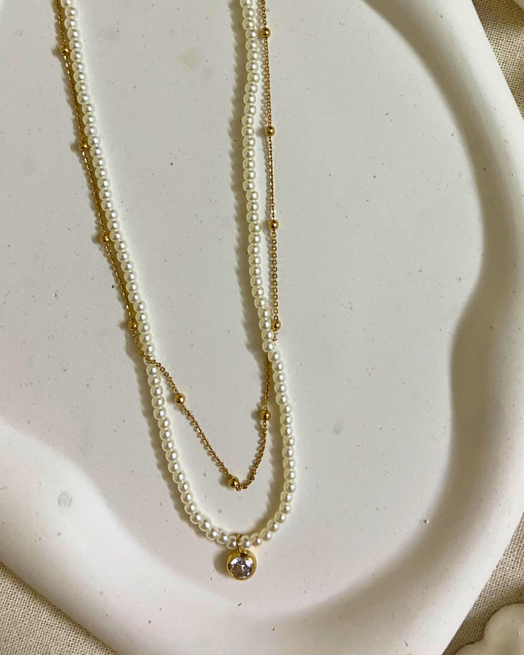 Ivory Pearl Necklace