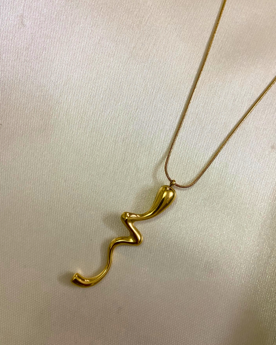 Golden Drip Necklace- 18K Gold Plated