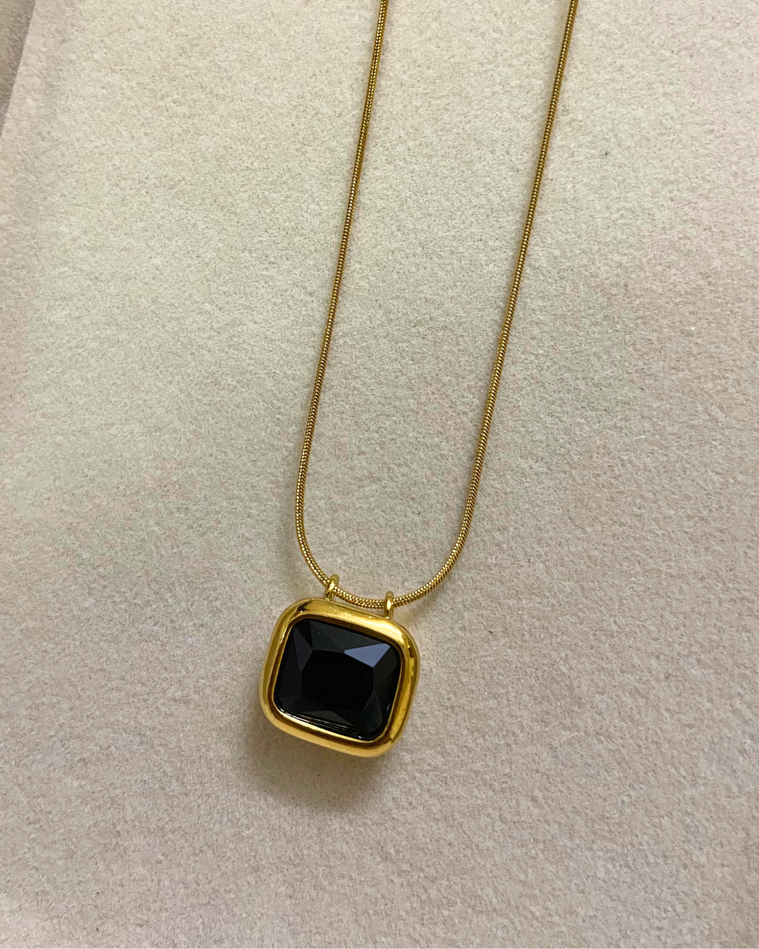 Nightfall Necklace- 18K Gold Plated