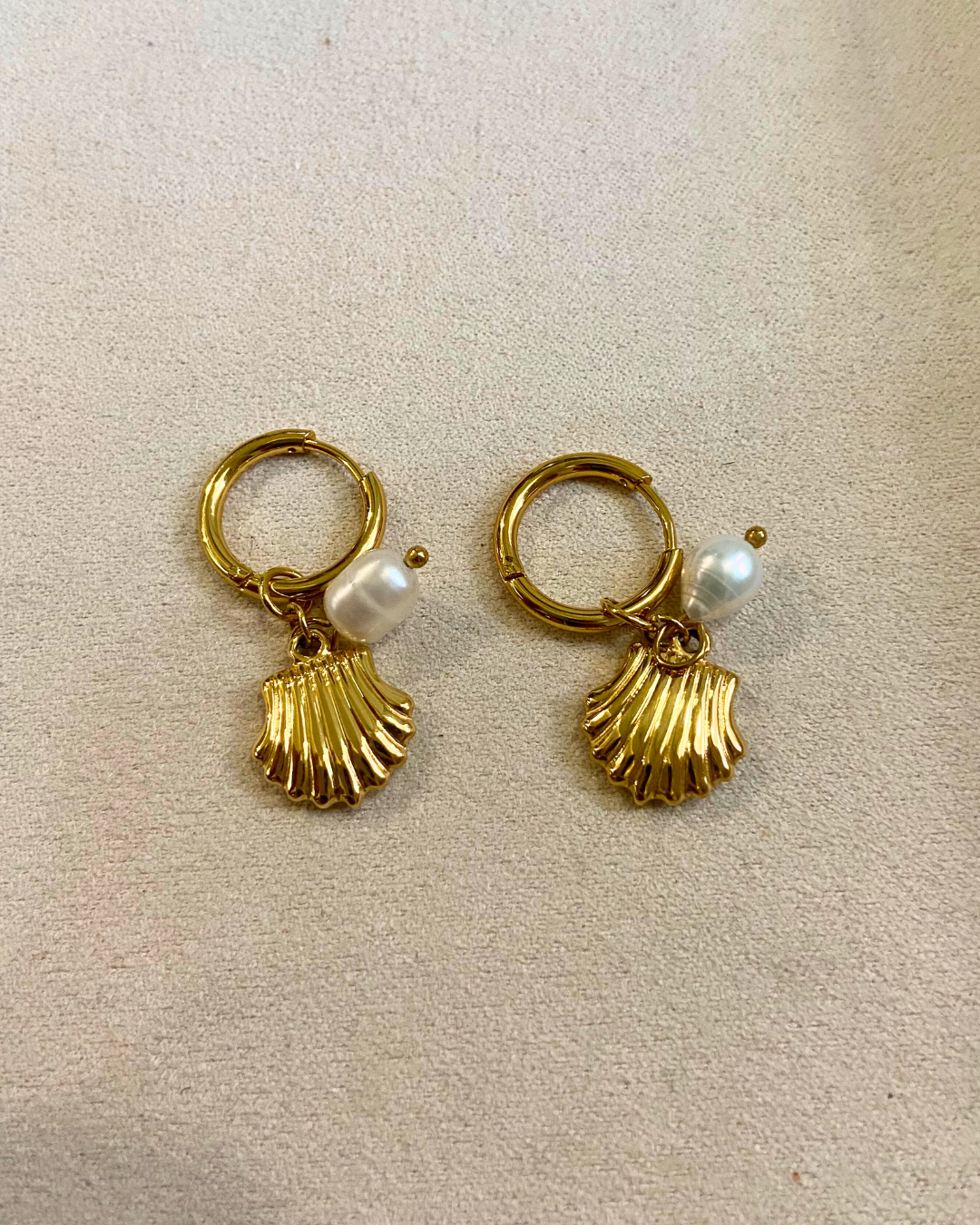 Coastal Charm Earrings- 18K Gold Plated
