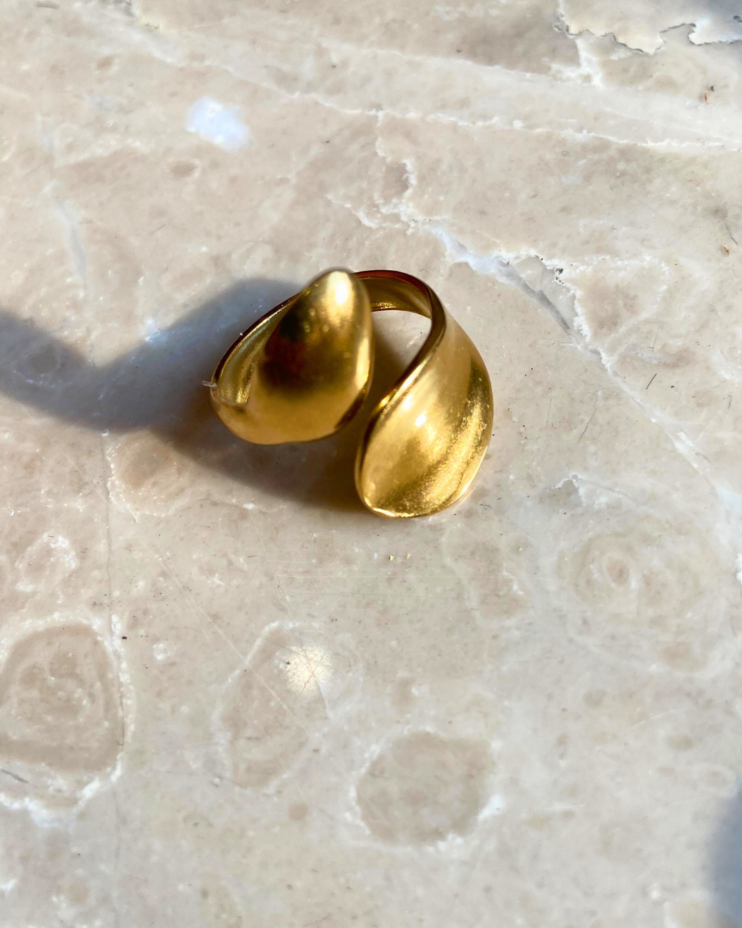 Golden Aura Ring- Adjustable