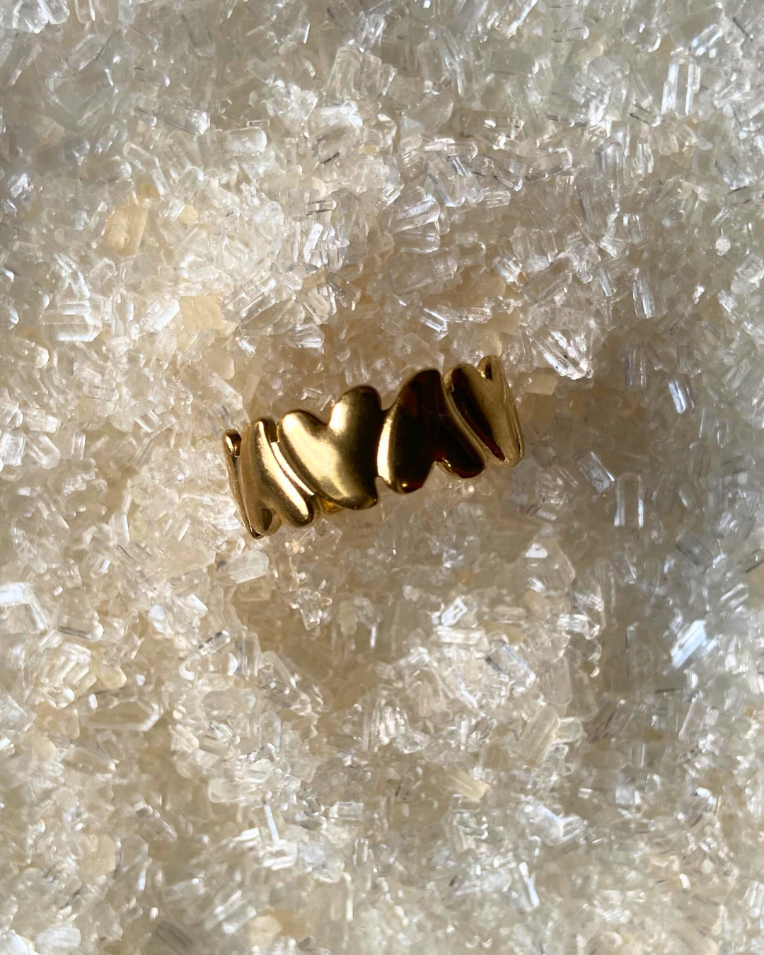Linked Love Ring- Adjustable