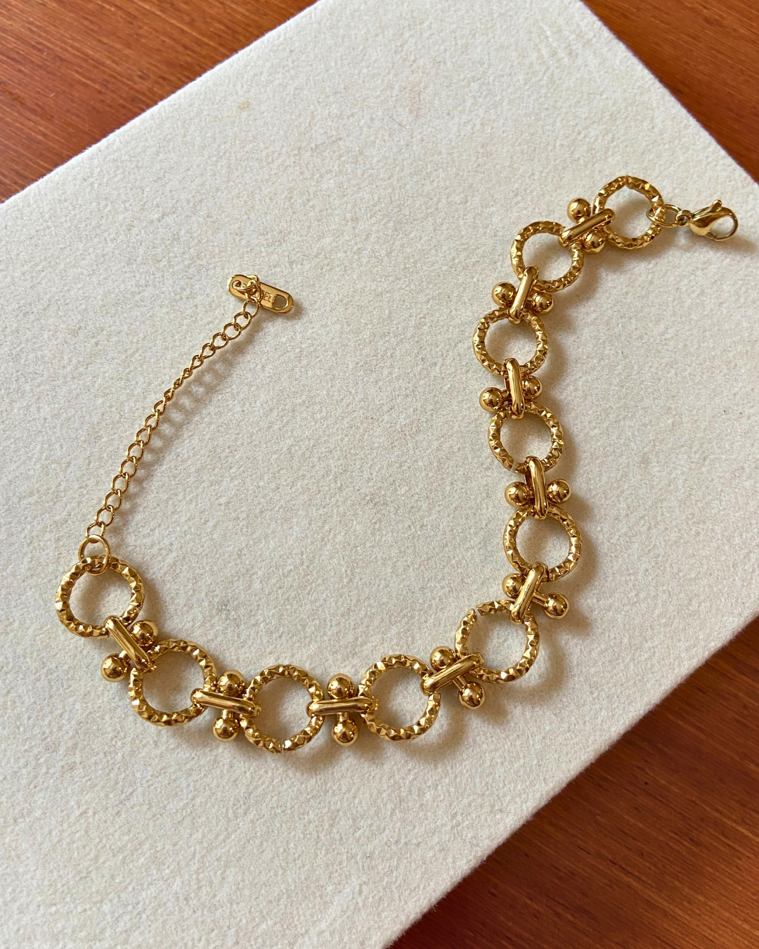 Kova Chain Bracelet- 18K Gold Plated