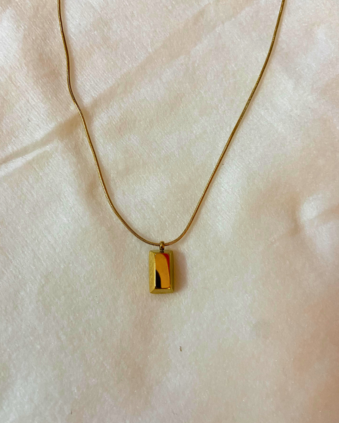 Prism Necklace 18K Gold Plated