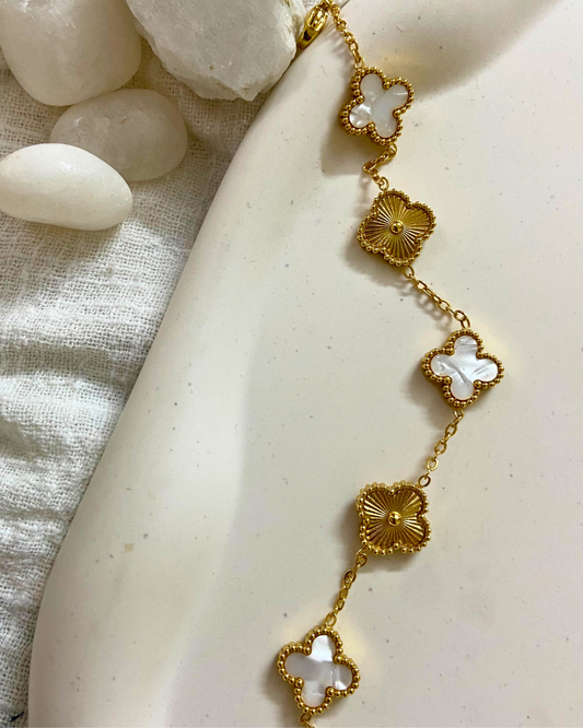 Aurelia Clover Bracelet 18K Gold Plated