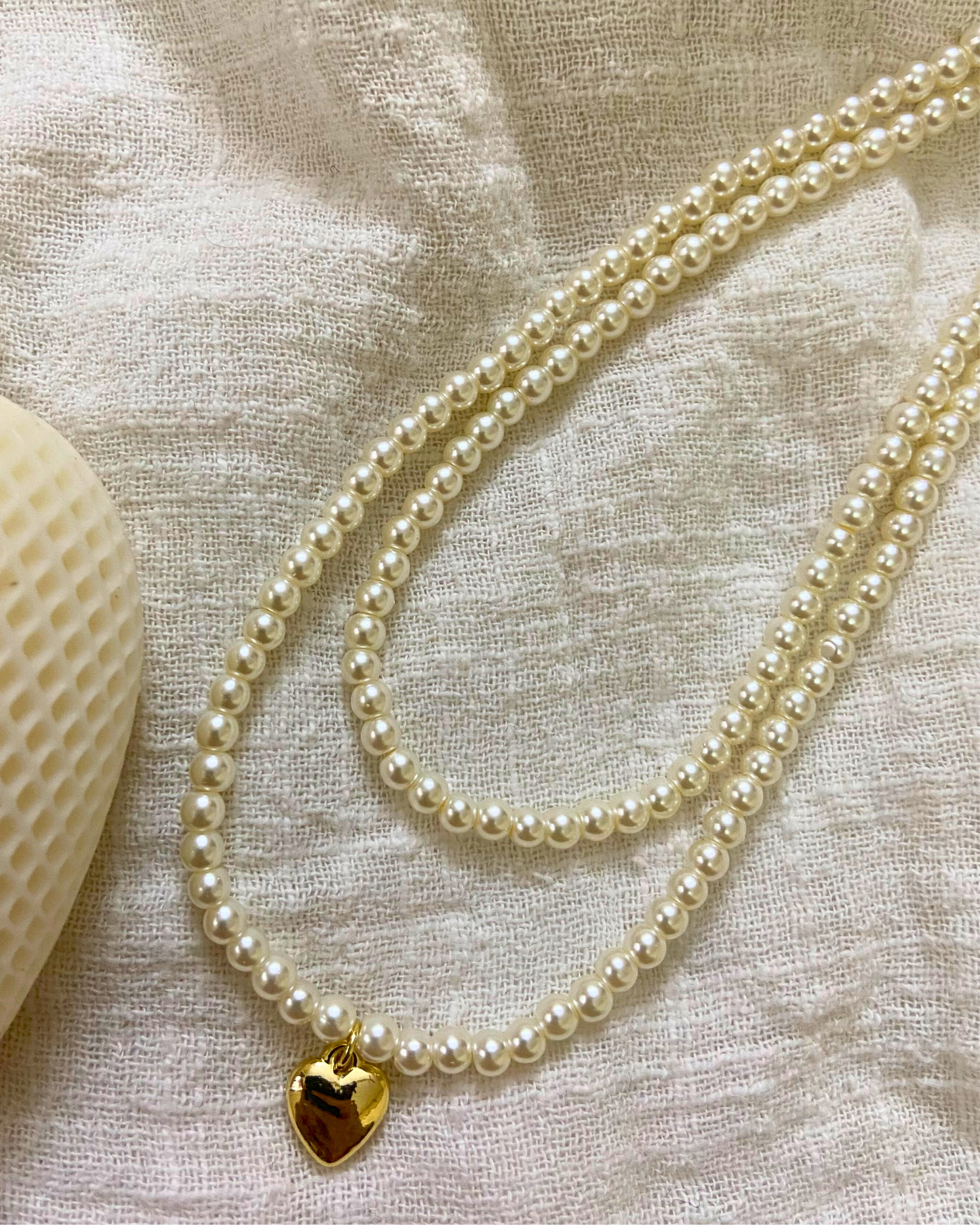 Moonlit Pearl Necklace