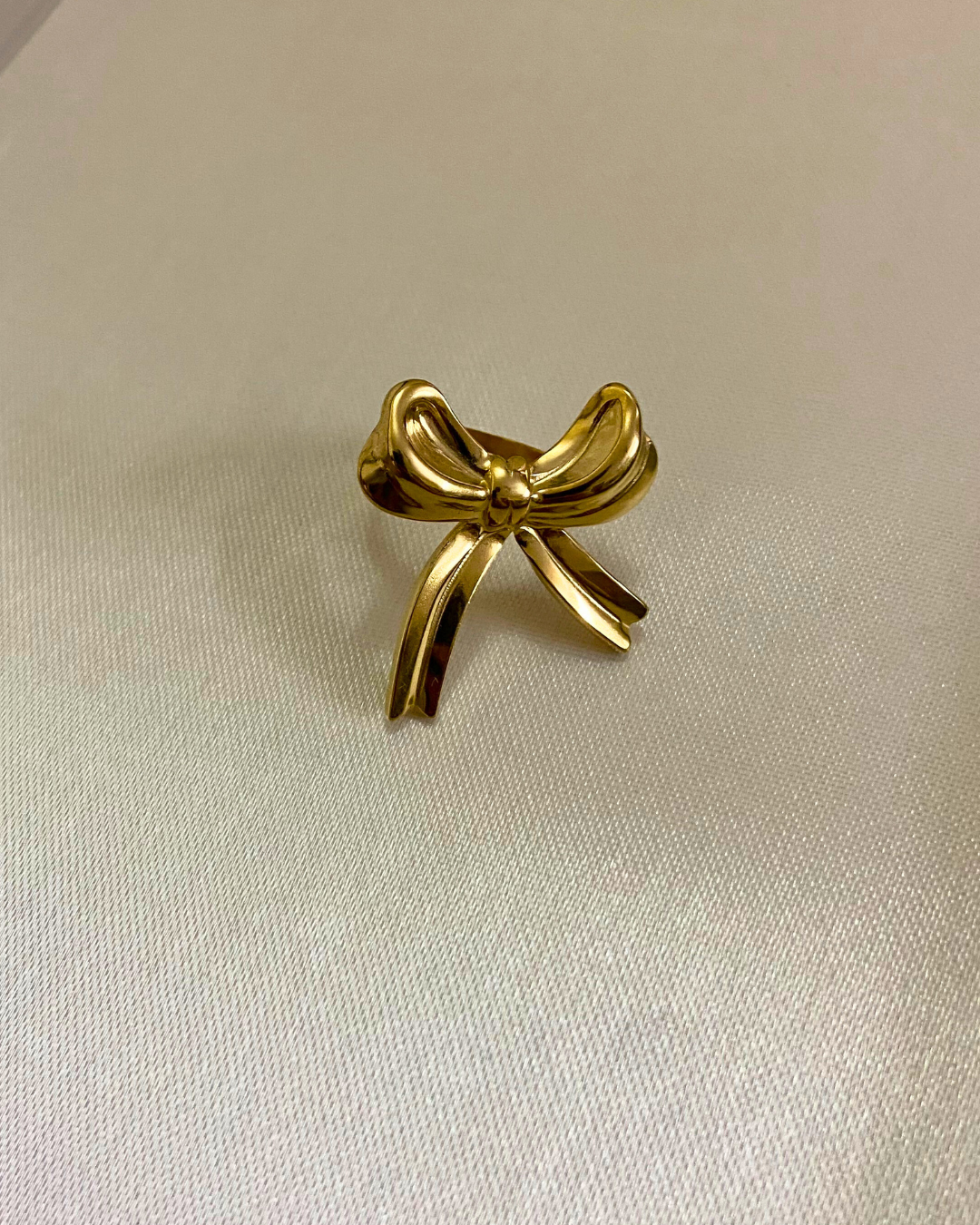 Bowmance Ring (Adjustable)- 18K Gold Plated