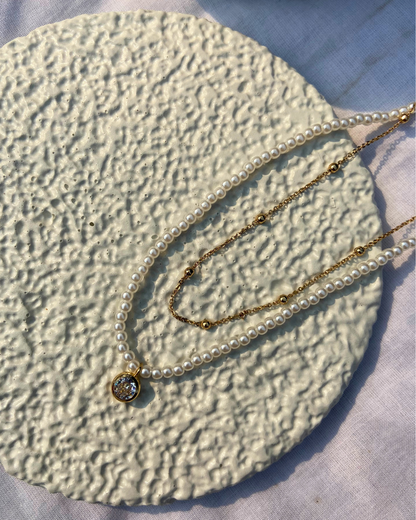 Ivory Pearl Necklace