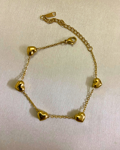Amour Bracelet- 18K Gold Plated