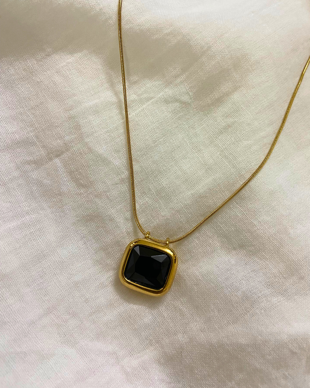 Nightfall Necklace- 18K Gold Plated