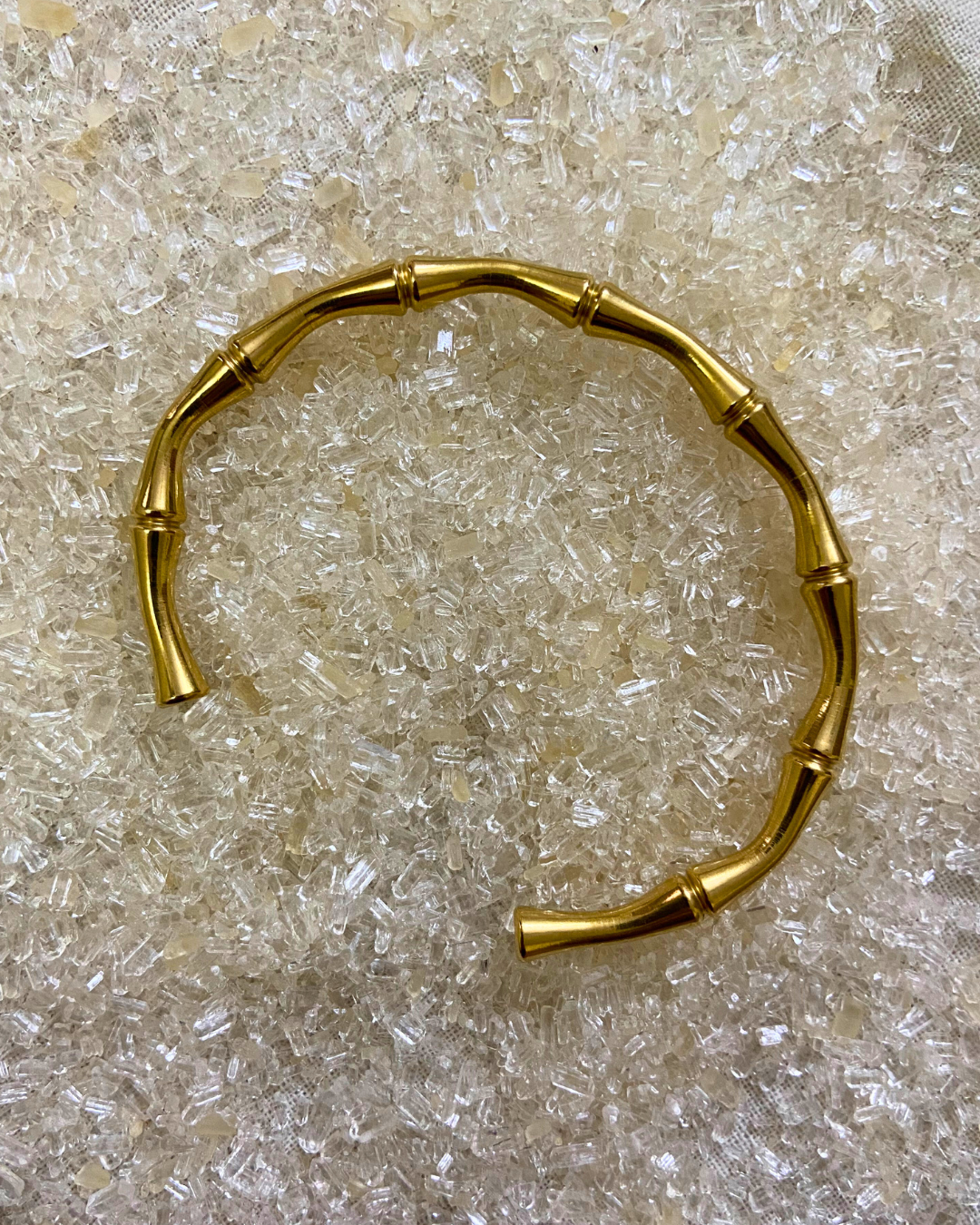 Bamboo Arc Kada- 18K Gold Plated