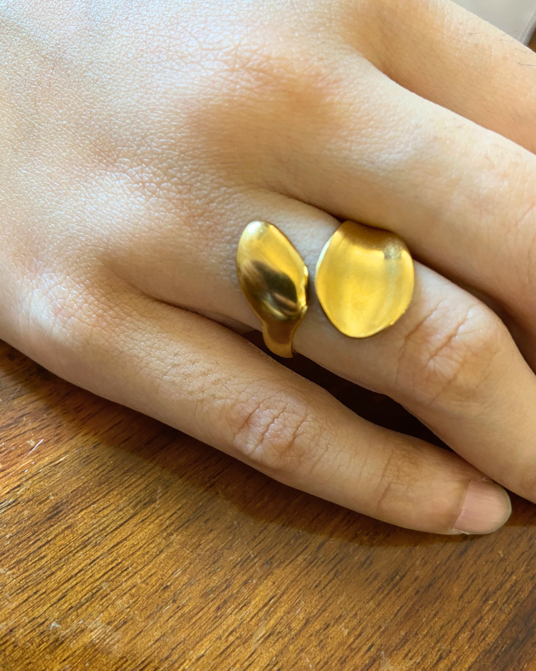Golden Aura Ring- Adjustable