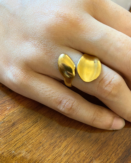 Golden Aura Ring- Adjustable