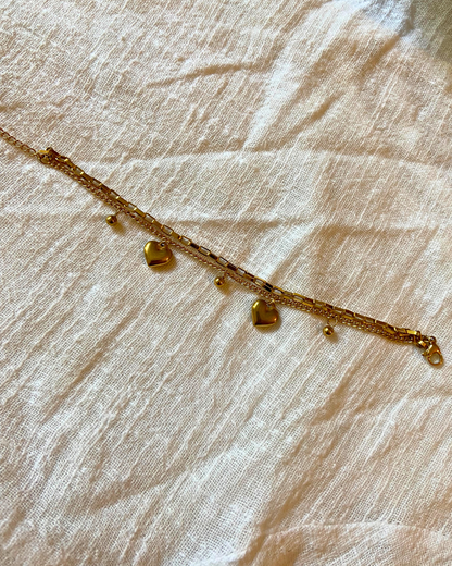 Luna Love Bracelet 18K Gold Plated