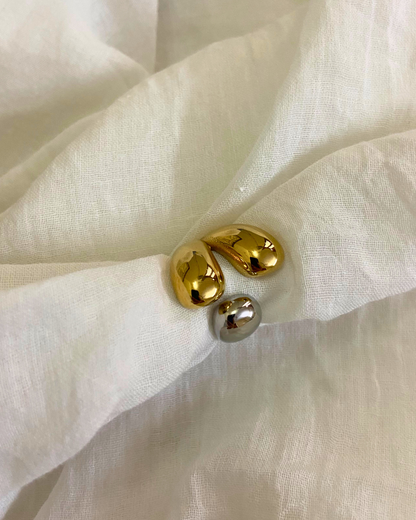 Equinox Mixed Metal Ring- Slightly Adjustable