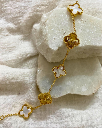 Aurelia Clover Bracelet 18K Gold Plated