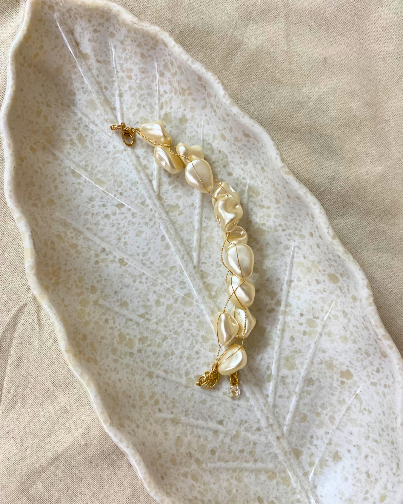 String of Pearls Bracelet