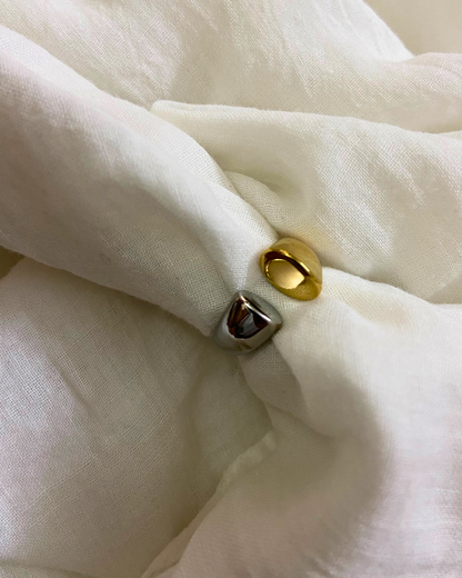 Solvane Dual Toned Ring- Slightly Adjustable