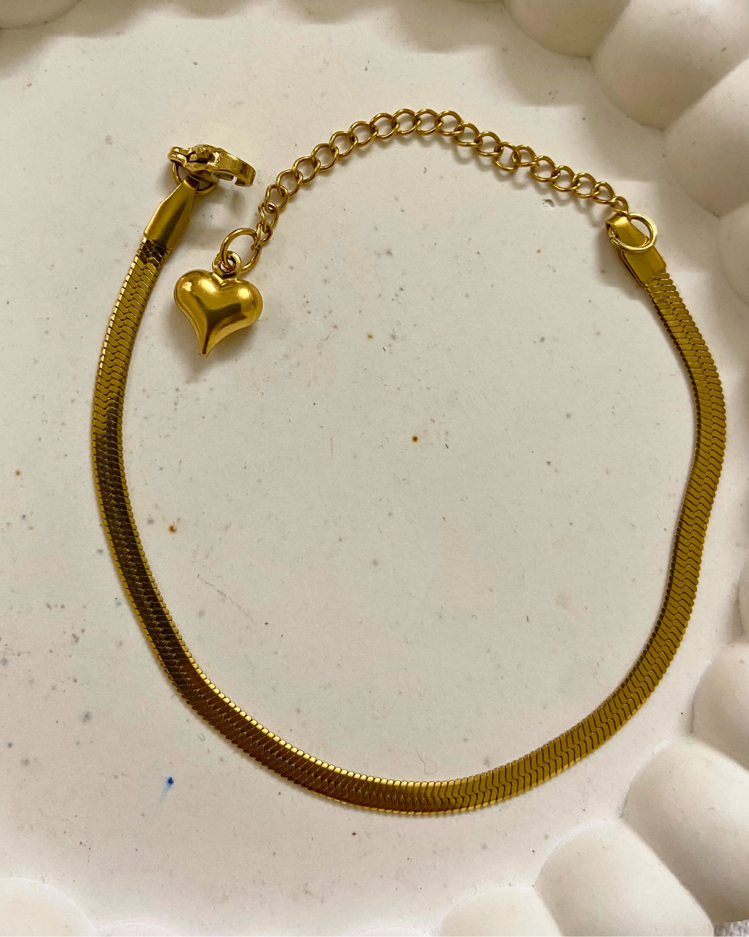 Minimal Snake Chain Bracelet 18K Gold Plated