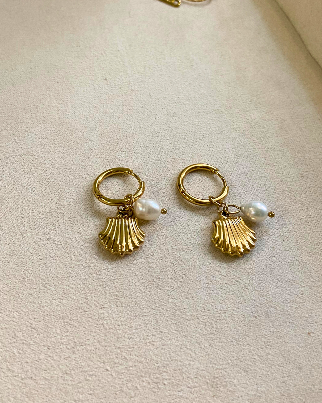 Coastal Charm Earrings- 18K Gold Plated