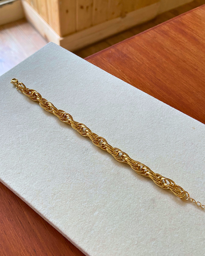 Dorell Chain Bracelet- 18K Gold Plated