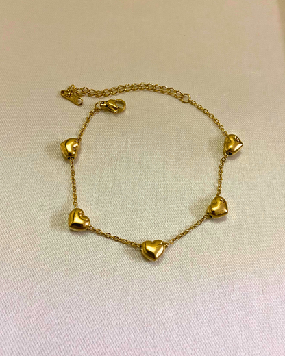 Amour Bracelet- 18K Gold Plated