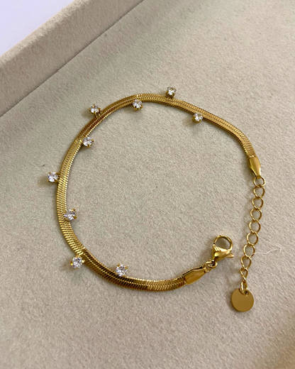 Oraya Bracelet- 18K Gold Plated