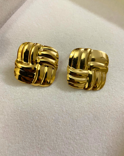 Opulisse Earrings- 18K Gold Plated