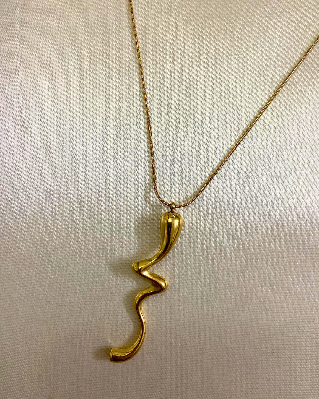 Golden Drip Necklace- 18K Gold Plated