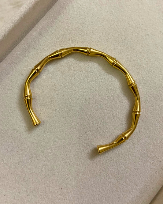 Bamboo Arc Kada- 18K Gold Plated