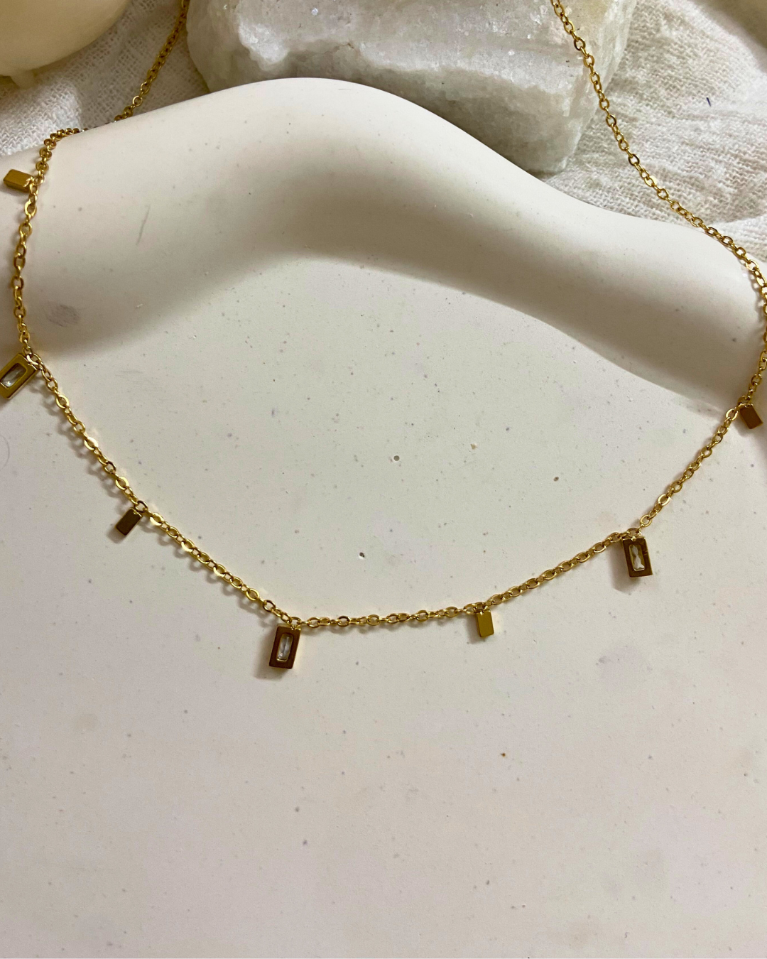 Equinox Necklace 18K Gold Plated