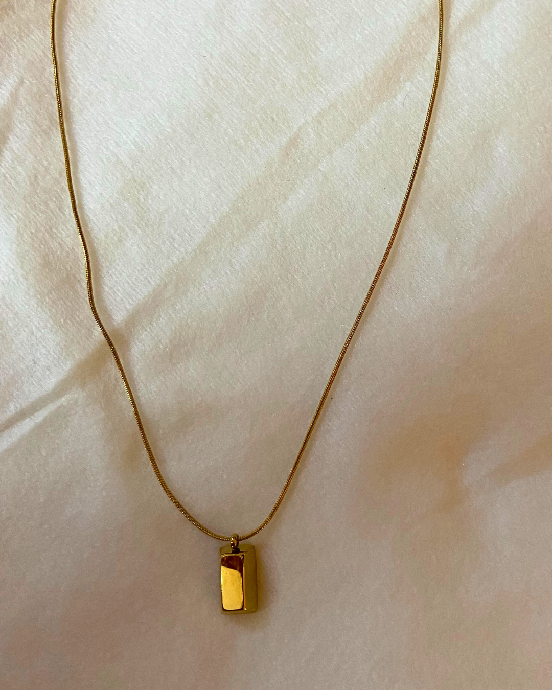 Prism Necklace 18K Gold Plated
