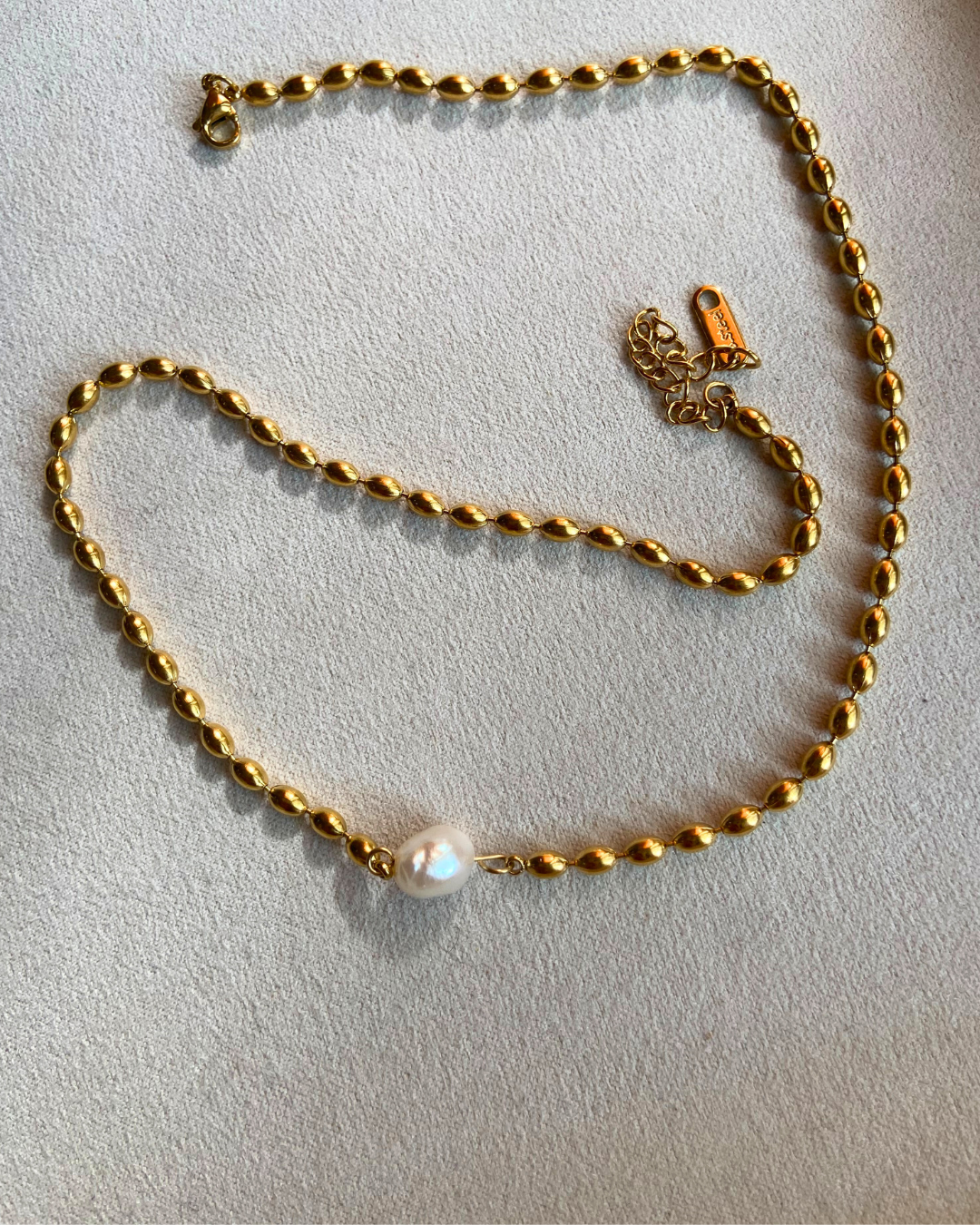 Soft Glow Necklace- 18K Gold Plated