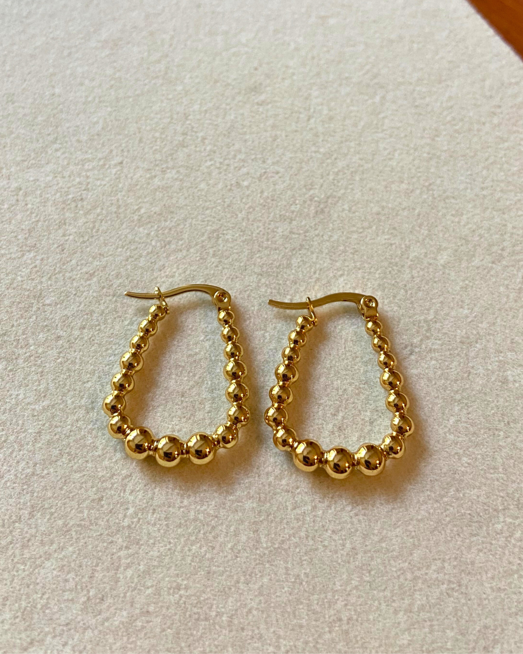 Mini Bubble Hoops- 18K Gold Plated