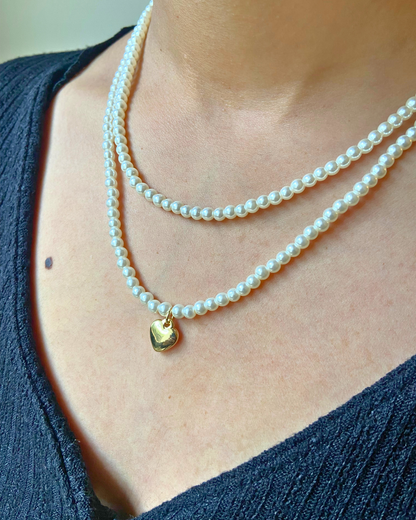 Moonlit Pearl Necklace