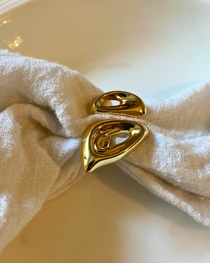 Isabella Ring (Adjustable)- 18K Gold Plated