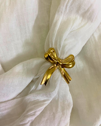 Bowmance Ring (Adjustable)- 18K Gold Plated