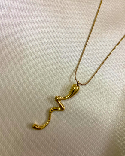 Golden Drip Necklace- 18K Gold Plated