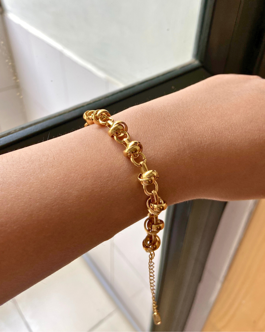 Noira Chain Bracelet- 18K Gold Plated