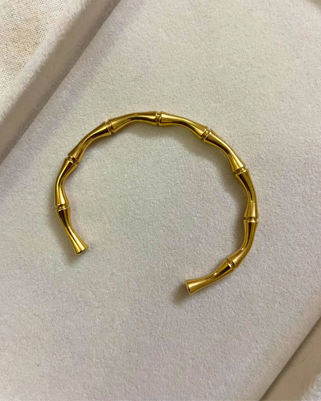 Bamboo Arc Kada- 18K Gold Plated