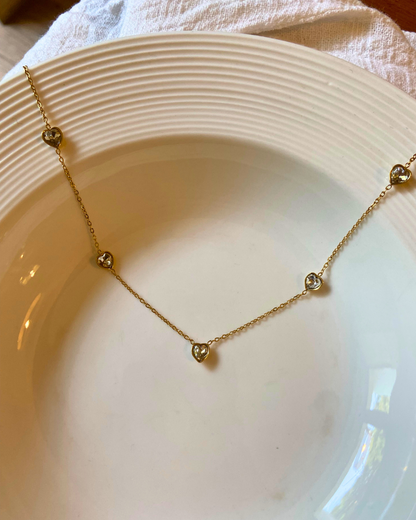 The Heart Collective Necklace 18K Gold Plated