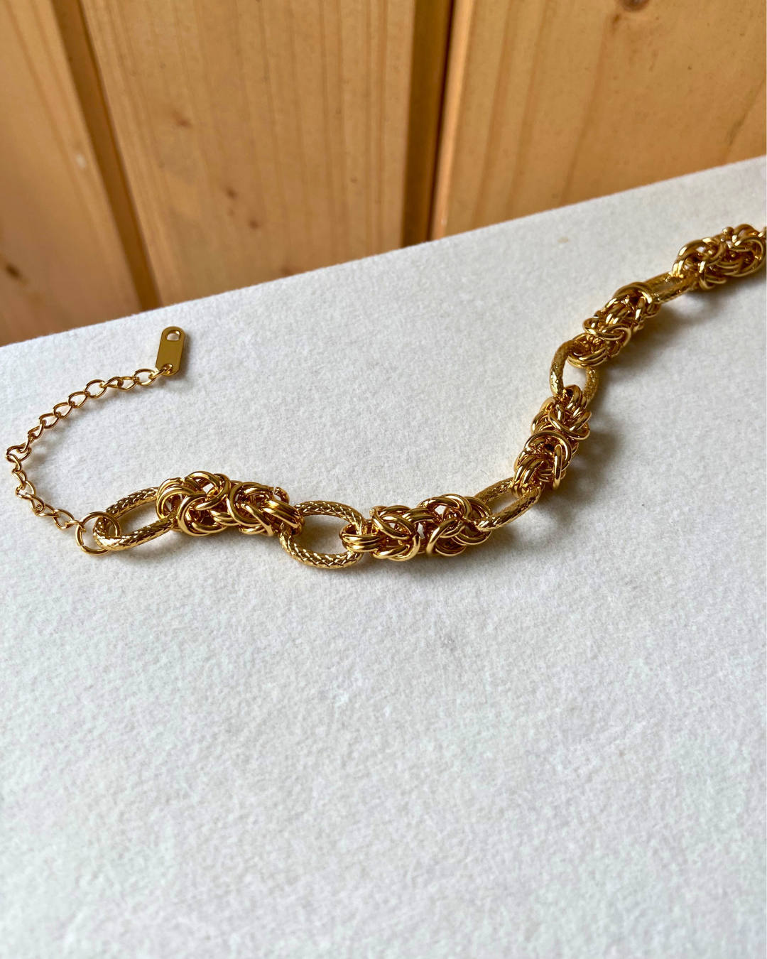 Lumina Chain Bracelet- 18K Gold Plated