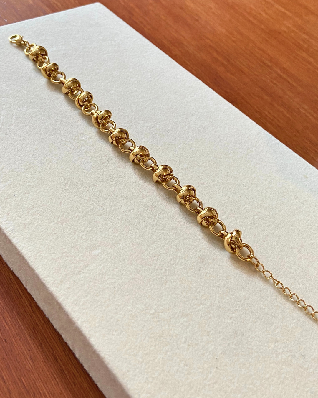 Noira Chain Bracelet- 18K Gold Plated